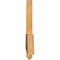 Ekena Millwork Eugene Rough Sawn Timber Gable Bracket, Western Red Cedar, 72"W x 18"H x 2"D x 6"F, 6/12 Pitch GBW072X18X0206EUG00RWR - alternate 4